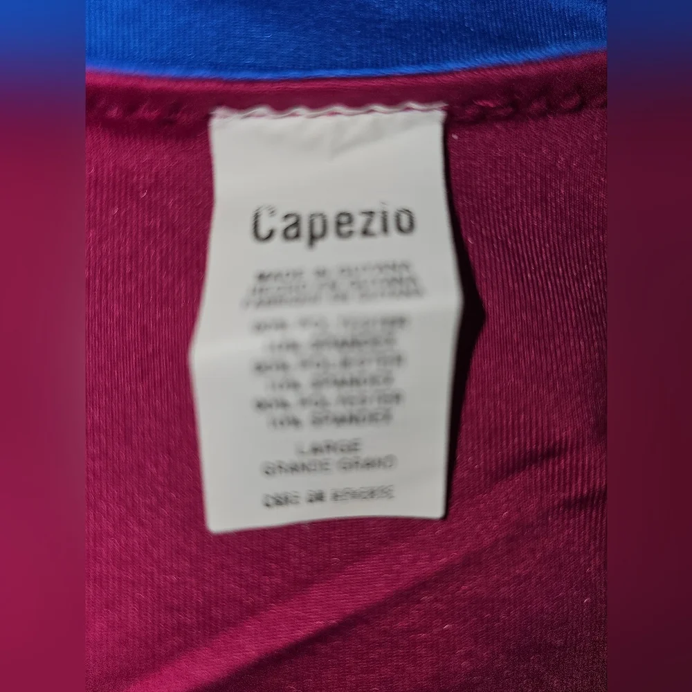 NWT Capezio Reversible Halter Top Size Large